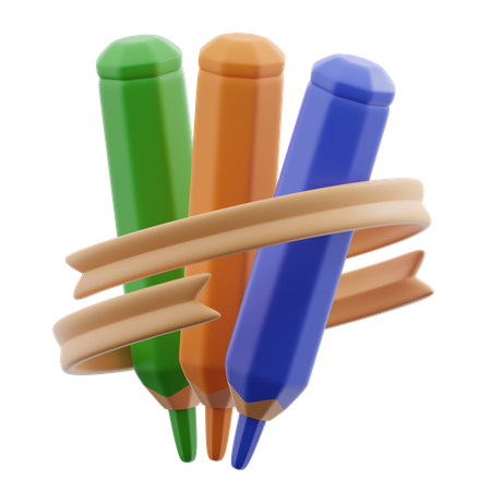 Pencil drawing  3D Icon