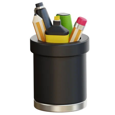 Pencil Holder  3D Icon