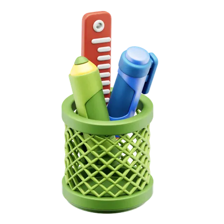 Pencil Holder  3D Icon