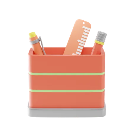 Pencil Holder  3D Icon