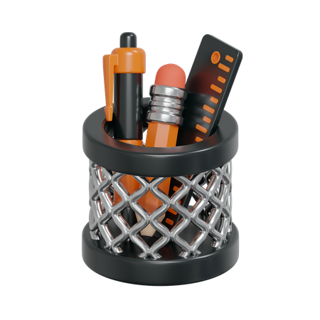 Pencil Holder  3D Icon