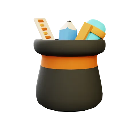 Pencil Holder  3D Icon