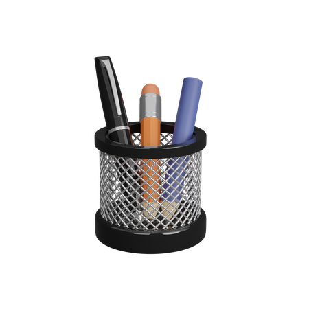 Pencil Rack  3D Icon