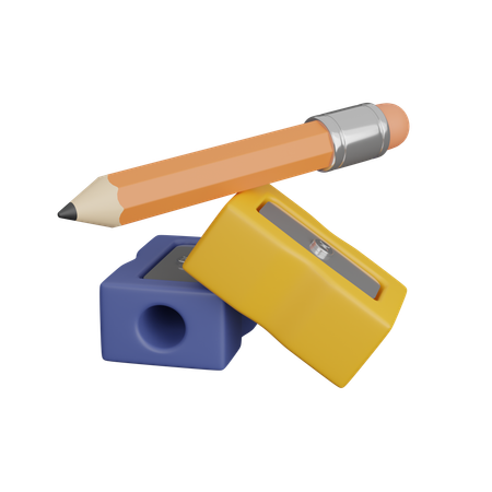 Pencil Sharpener  3D Icon