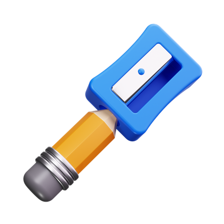 Pencil Sharpener  3D Icon