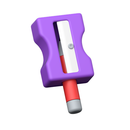Pencil Sharpener  3D Icon