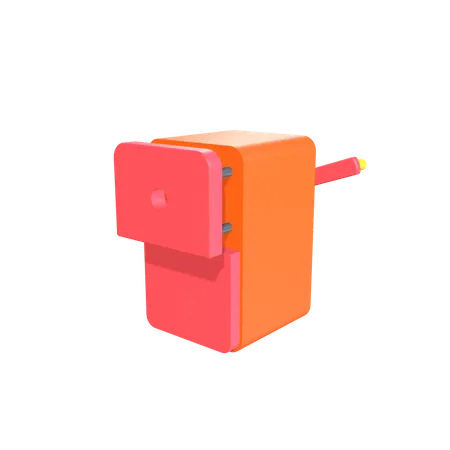 Pencil Sharpener  3D Icon