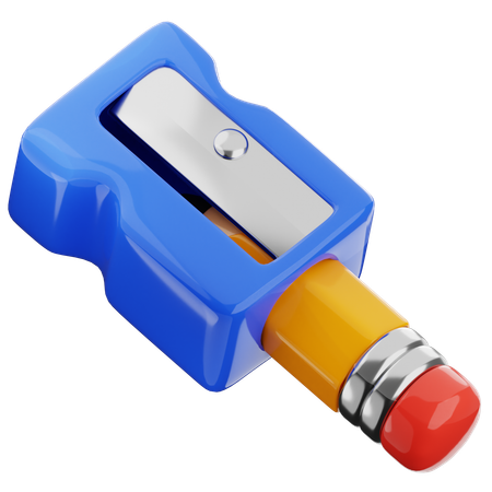 Pencil Sharpener  3D Icon