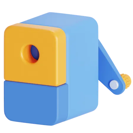 Pencil sharpener  3D Icon