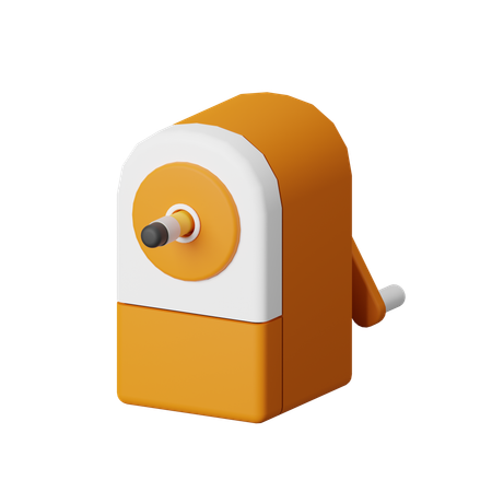 Pencil Sharpener  3D Icon