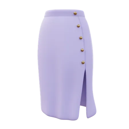 Pencil skirt Women  3D Icon