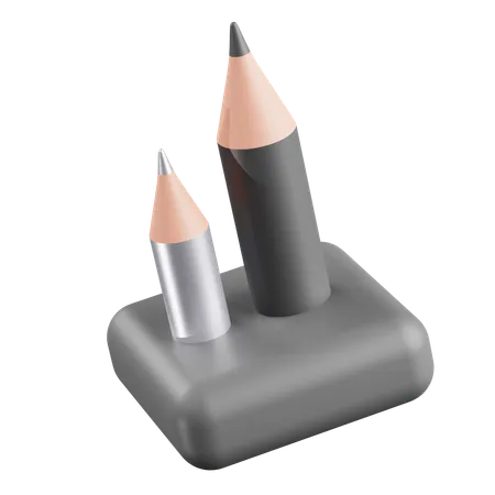 Pencil Stand  3D Icon