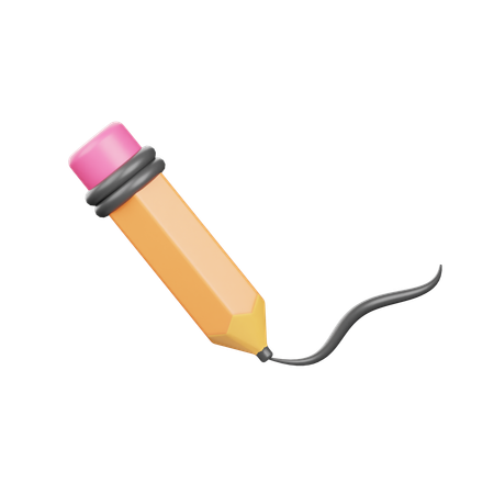 Pencil Tool  3D Icon