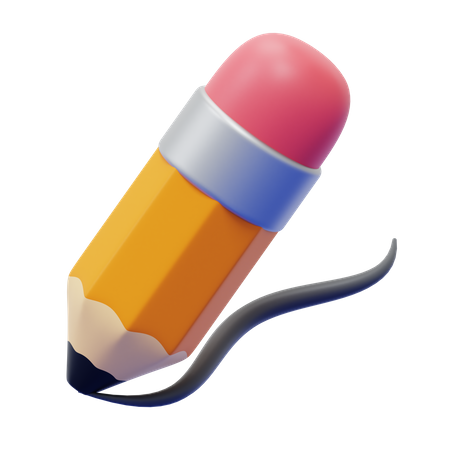 Pencil Tool 3D Icon