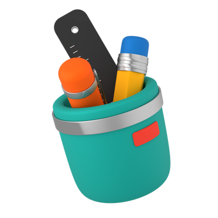 Pencilcase  3D Icon