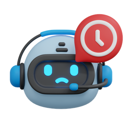 Pending chatbot  3D Icon