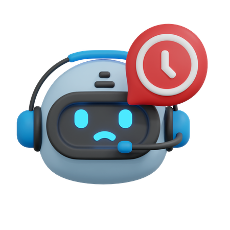 Pending chatbot  3D Icon