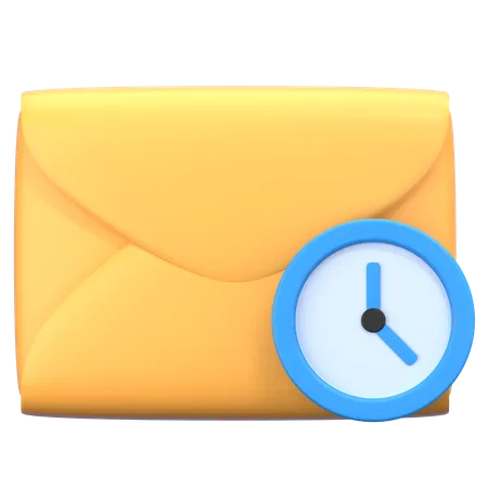 Pending Email  3D Icon