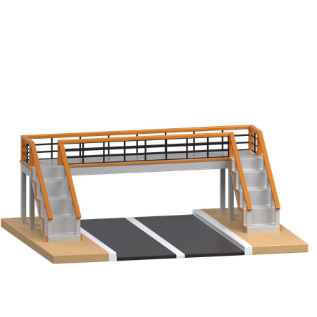 Pendistrian Bridge  3D Icon