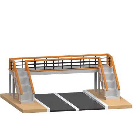 Pendistrian Bridge  3D Icon
