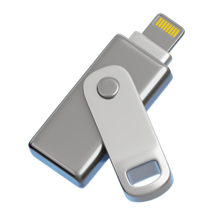 Pen drive  3D Icon