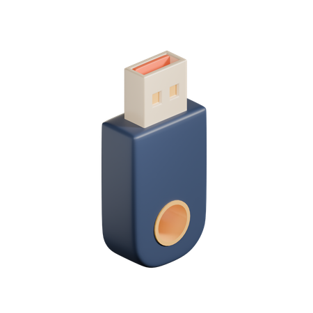 펜드라이브  3D Icon