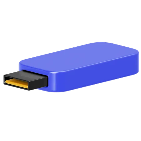 Pendrive  3D Icon