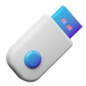 pen-drive 3d logos