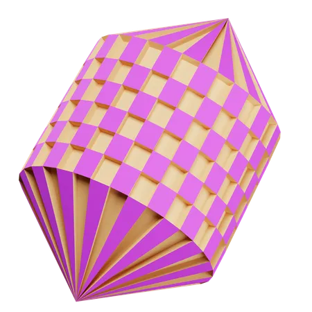 Colgante crema  3D Icon