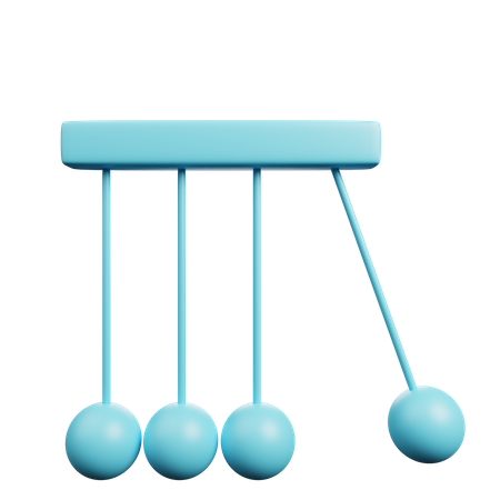 Pendulum 3D Illustration