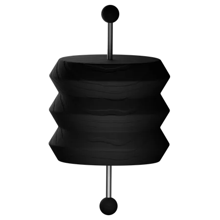 Pendulum Abstract Shape 3D Icon