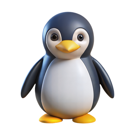 ペンギン  3D Icon