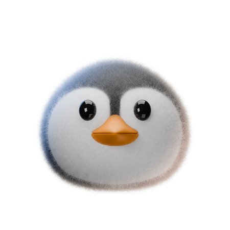 ペンギン  3D Icon