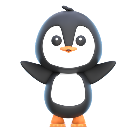 Penguin  3D Icon