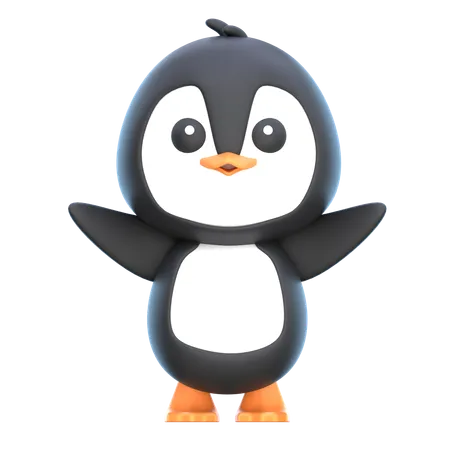 Penguin  3D Icon