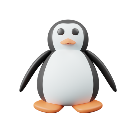 Penguin  3D Icon