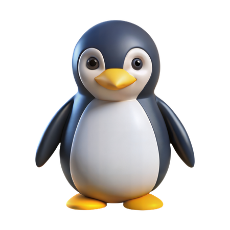 Penguin  3D Icon