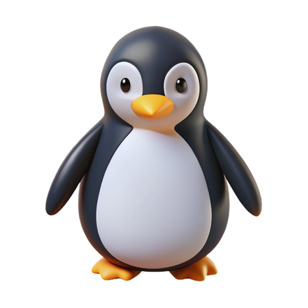 Penguin  3D Icon