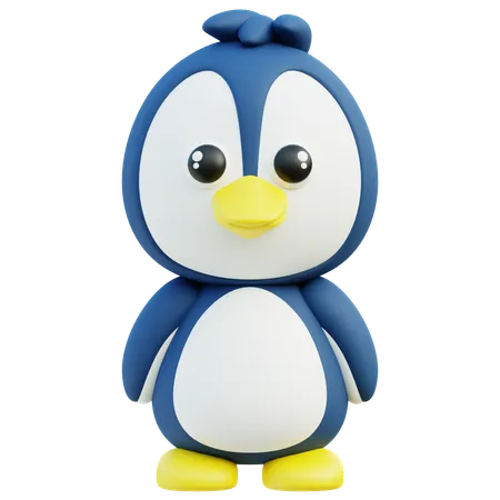 Penguin  3D Icon