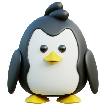 Penguin  3D Icon