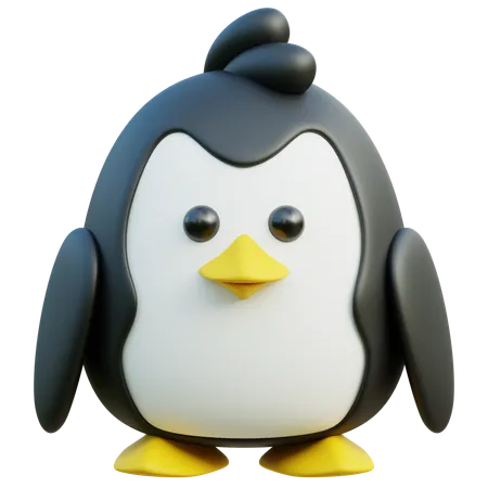 Penguin  3D Icon