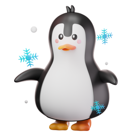 Penguin  3D Icon