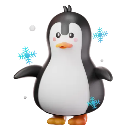 Penguin  3D Icon