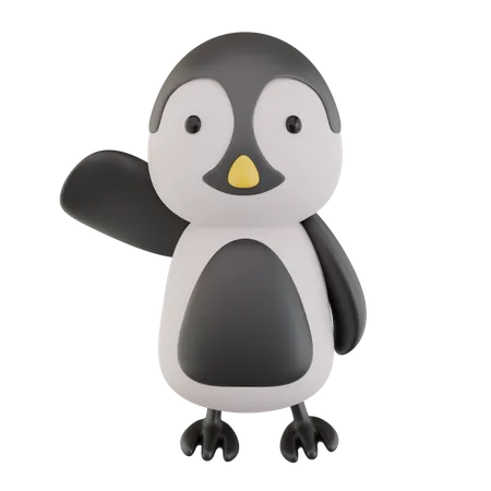 Penguin  3D Icon