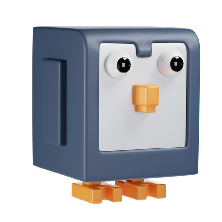 Penguin  3D Icon