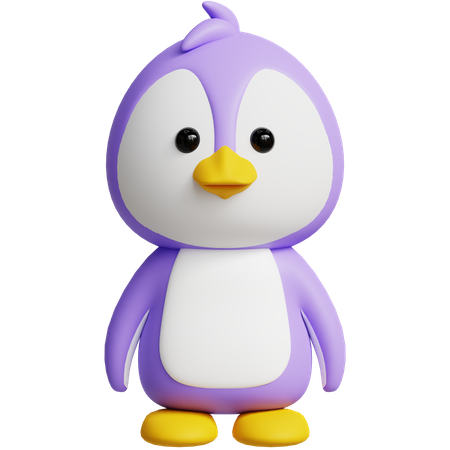 Penguin  3D Icon