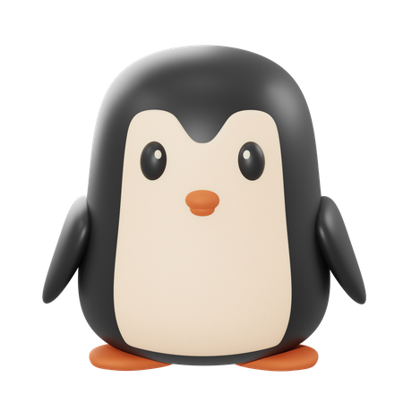 Penguin 3D Illustration