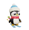 Penguin Doing Ice Skating