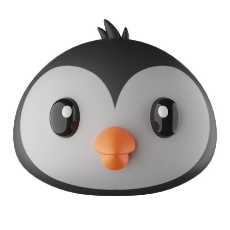 Penguin Emoji  3D Icon