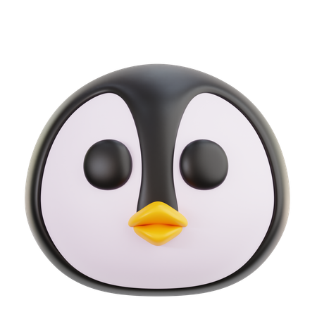 Penguin Emoji  3D Icon